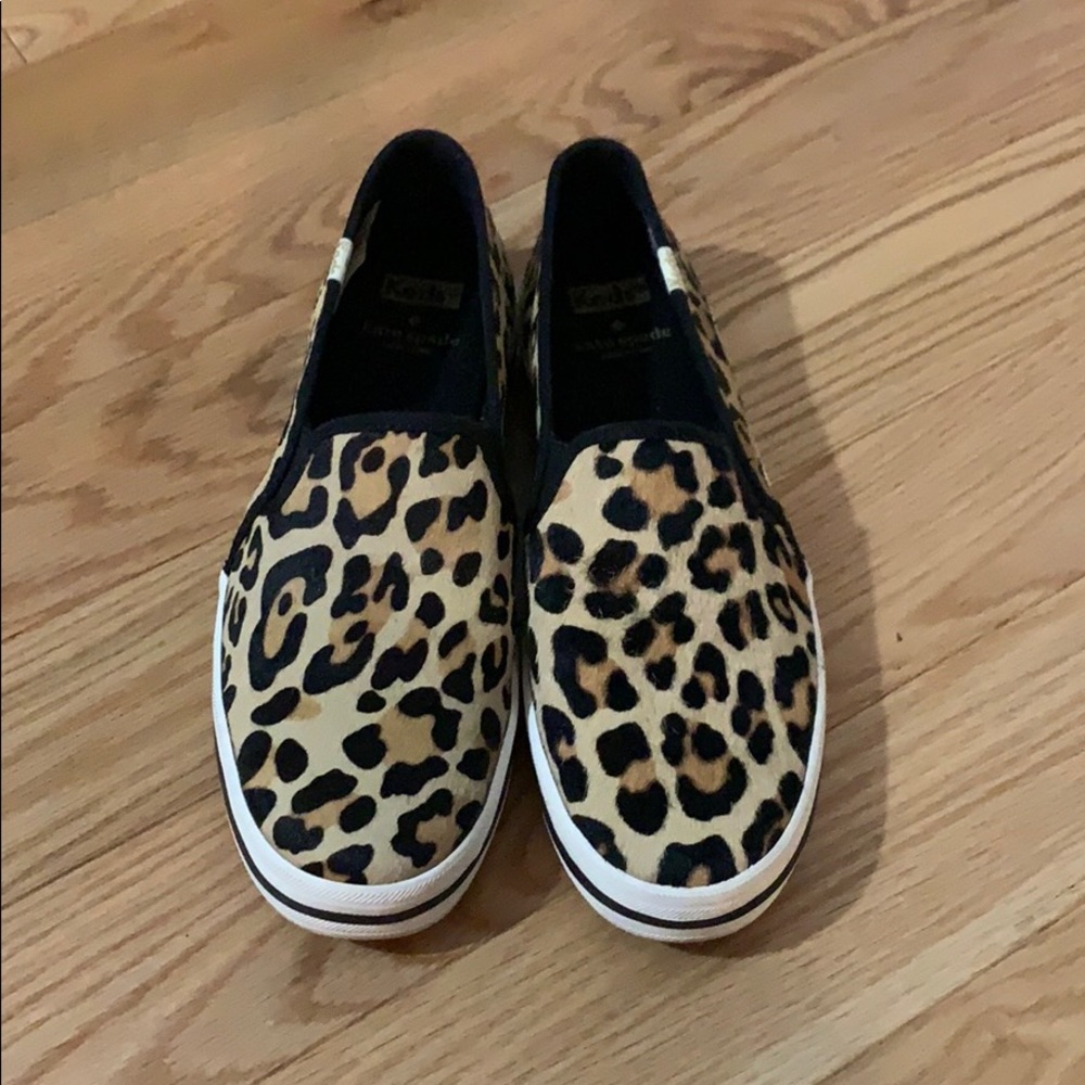 Leopard less/Kate Spade sneakers.